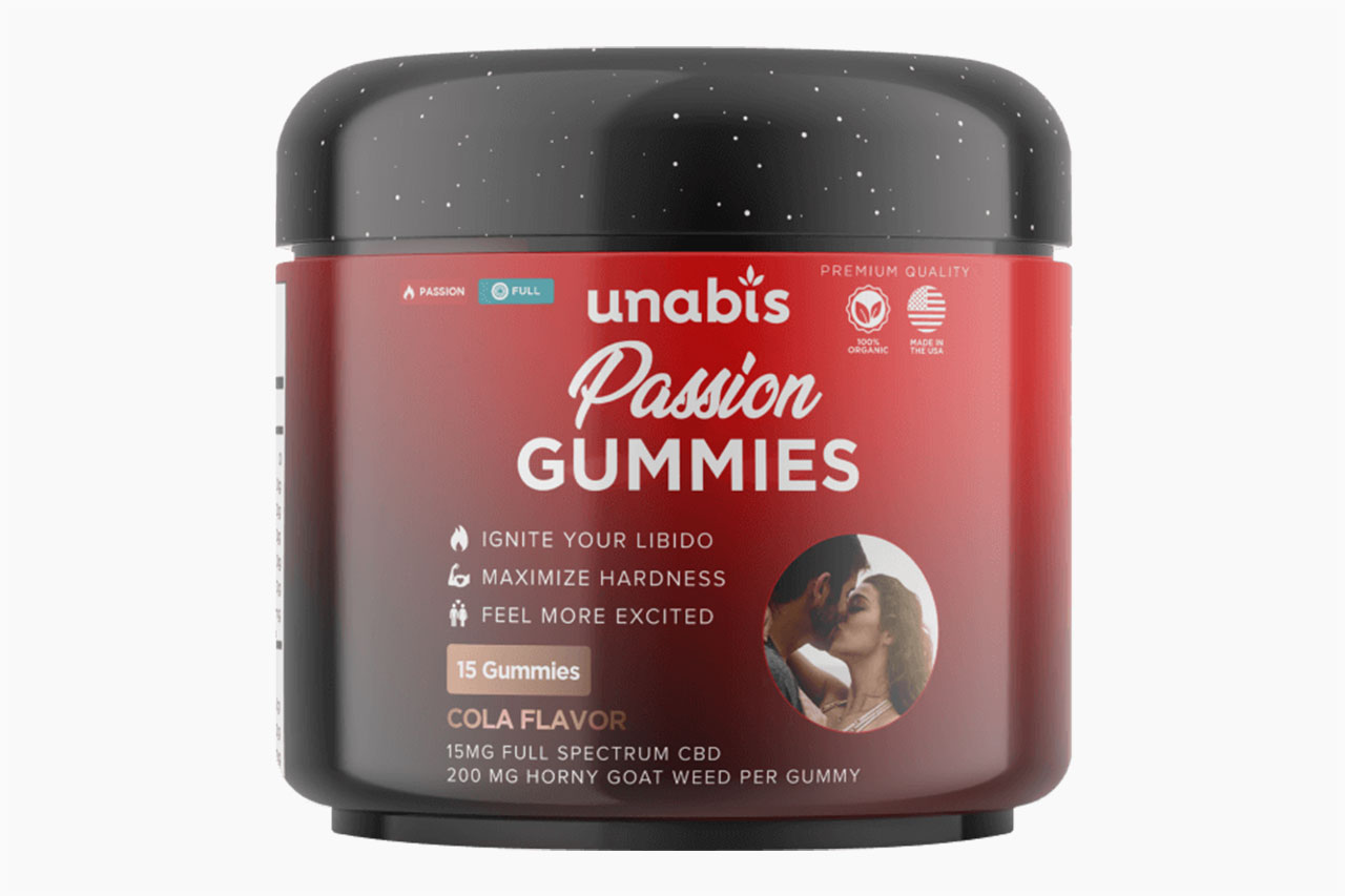Unabis Passion CBD Male Enhancement Gummies