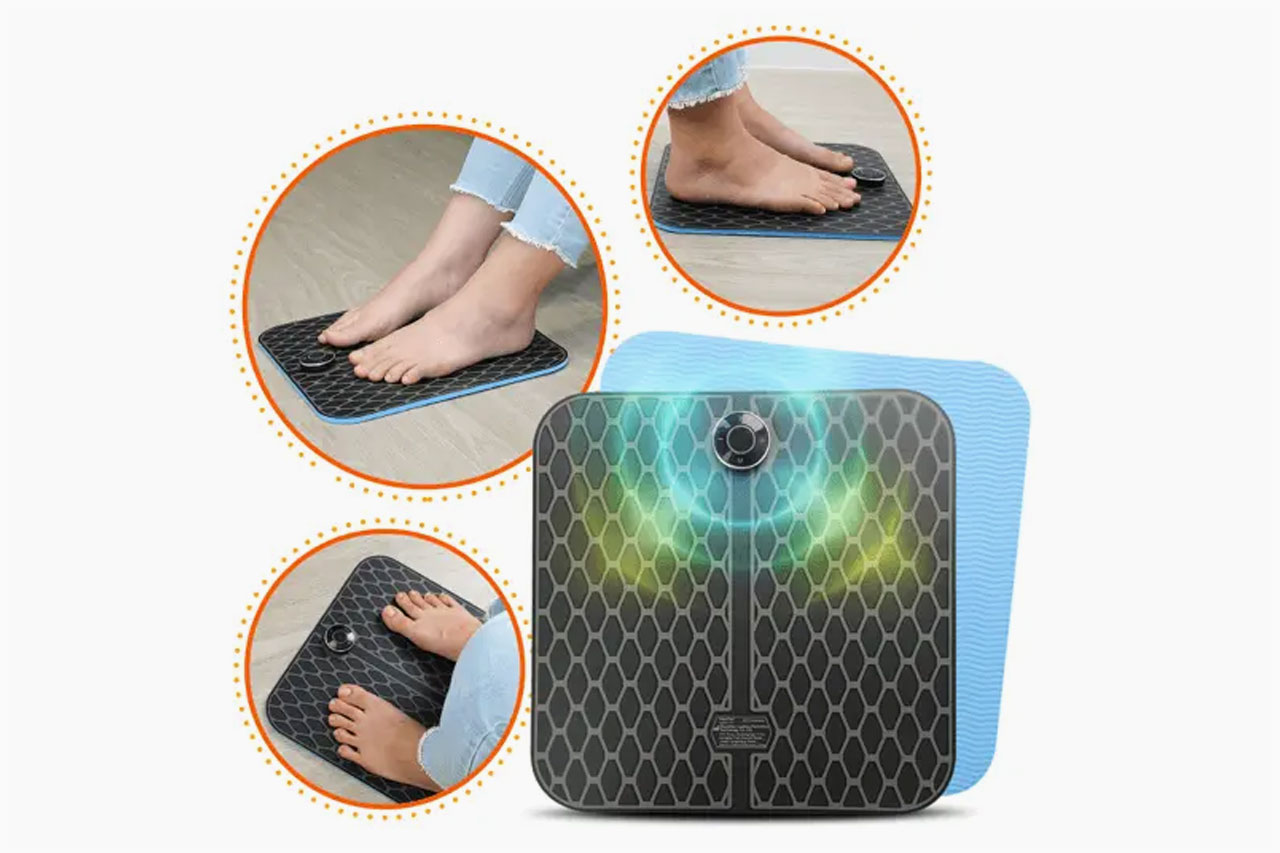 LaidBack EMS Foot Mat Features