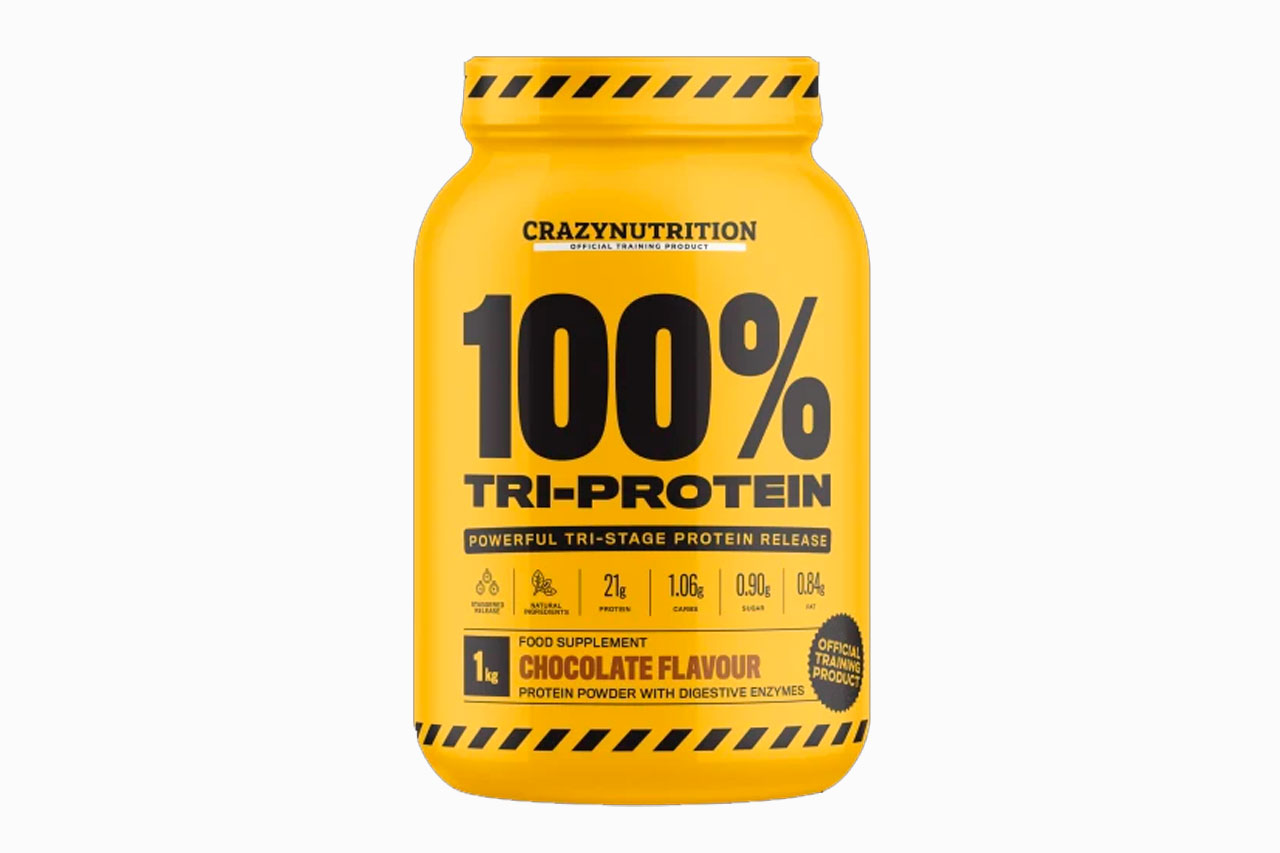 CrazyNutrition 100% Tri-Protein