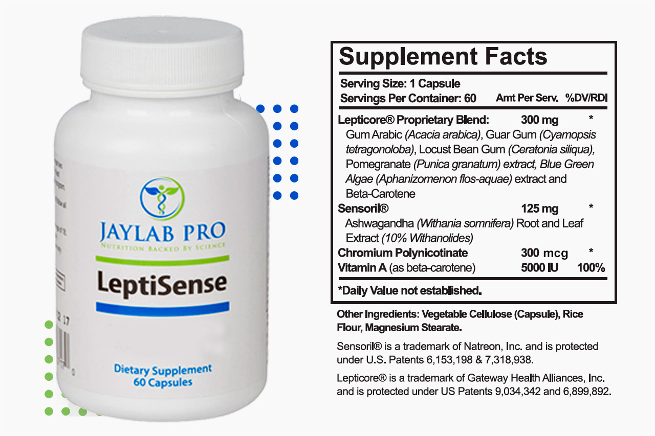 LeptiSense Supplement Facts