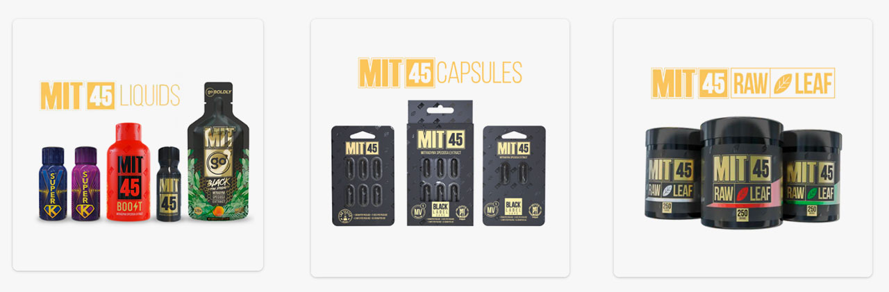 MIT45 Kratom Products