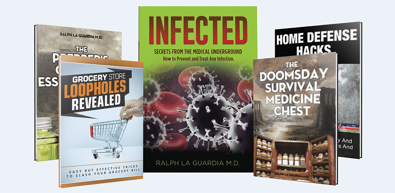 INFECTED is a book by Dr. Ralph La Guardia
