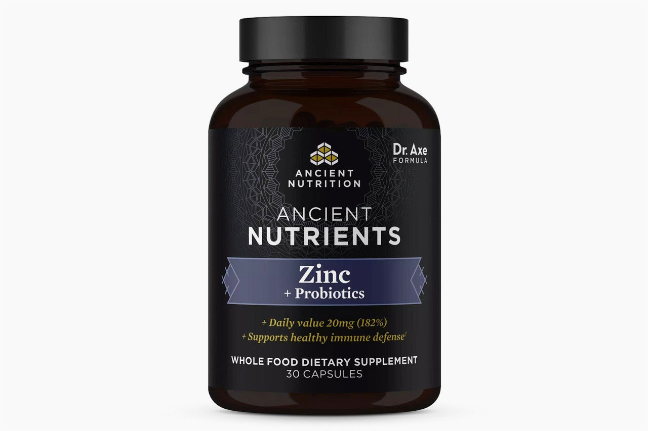 Ancient Nutrition Zinc + Probiotics