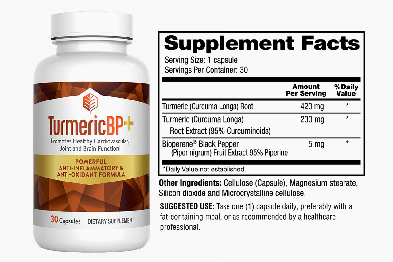 Turmeric Supplement Facts