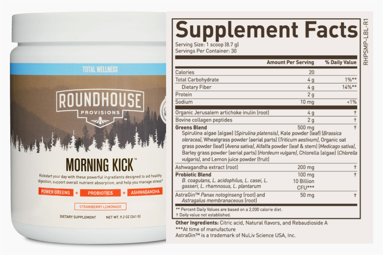 Roundhouse Provisions Health Supplement