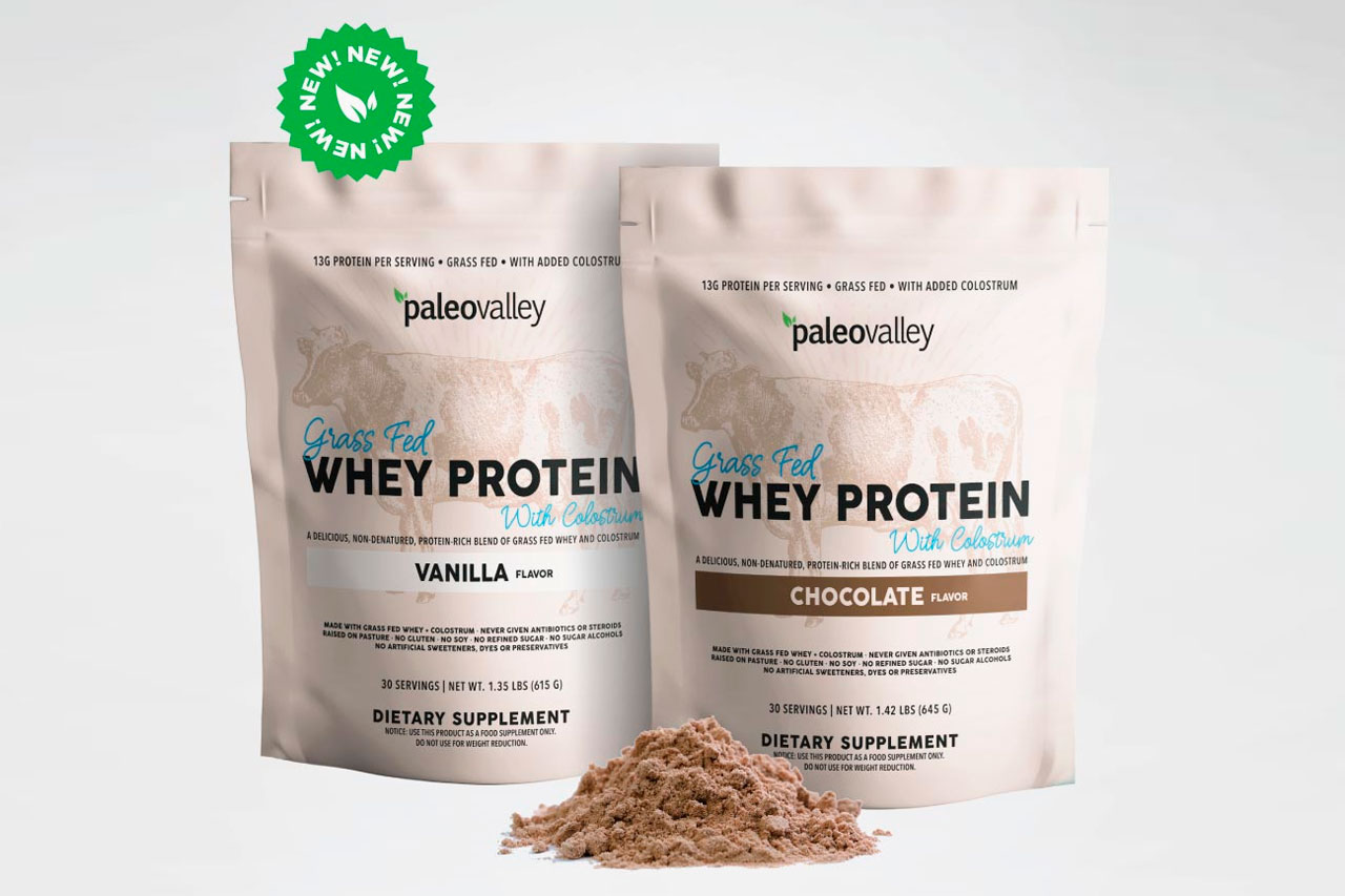 100% Grass Fed Whey Protein with Colostrum