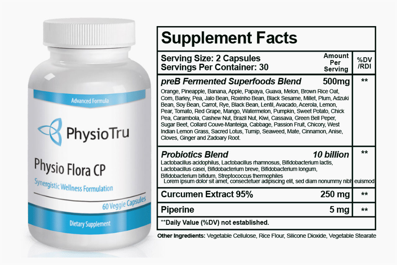 Physio Flora Supplement Ingredients
