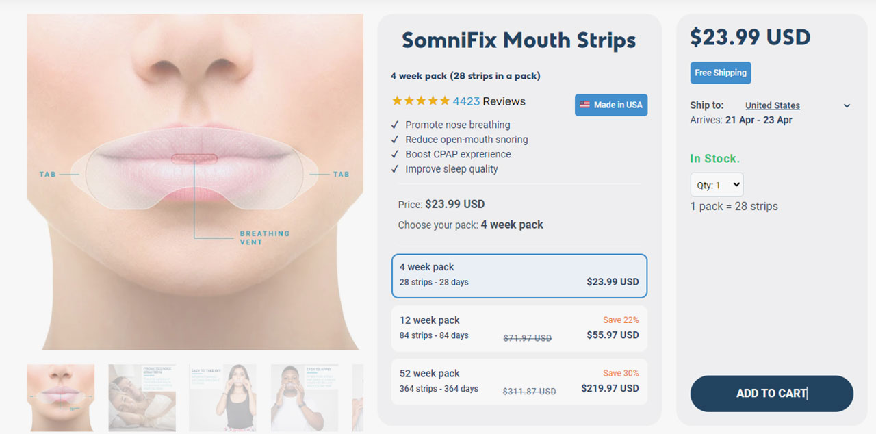 SomniFix Pricing