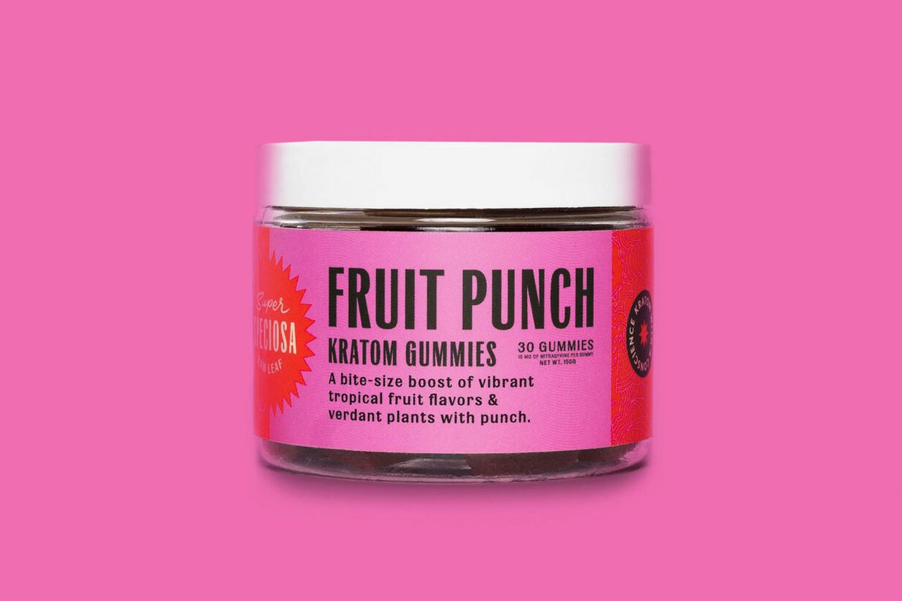 Super Speciosa Kratom Gummies Fruit Punch