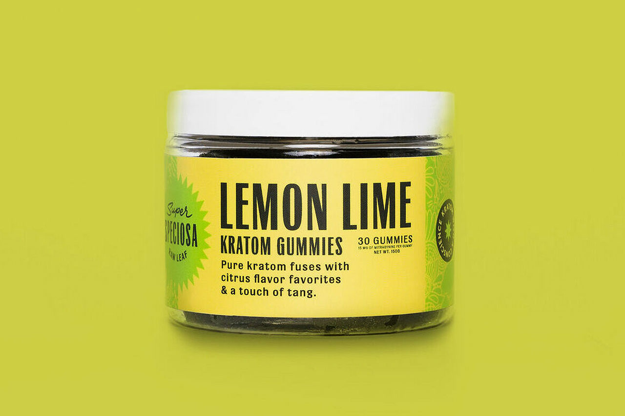 Super Speciosa Kratom Gummies Lemon Lime
