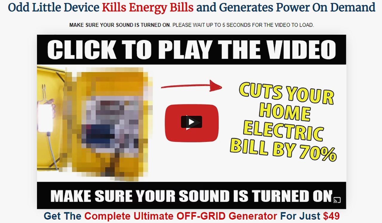 The Ultimate Off-Grid Generator Kill Energy Bills