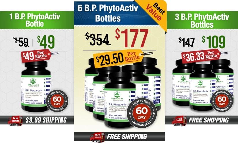 BP PhytoActiv Pricing