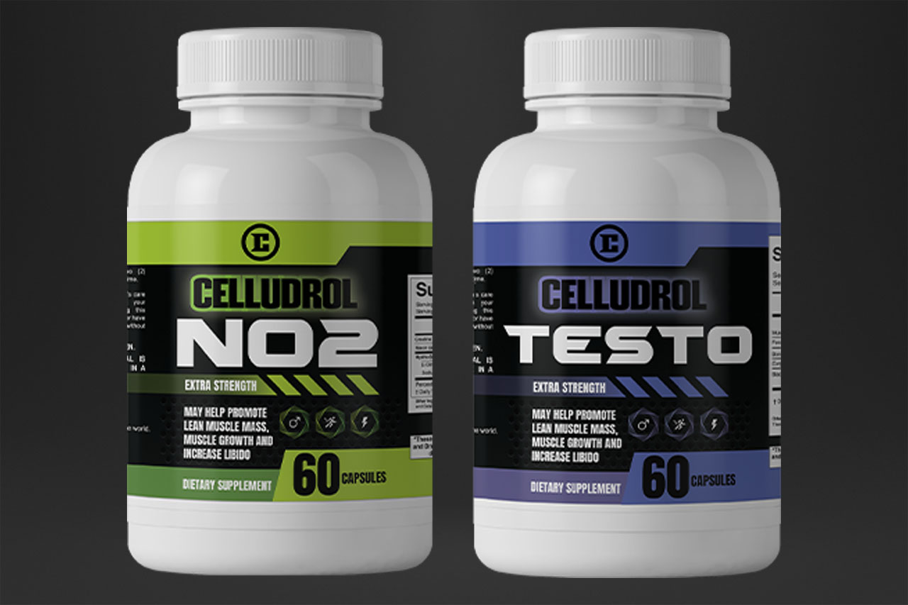 Celludrol's Testo and NO2 supplements