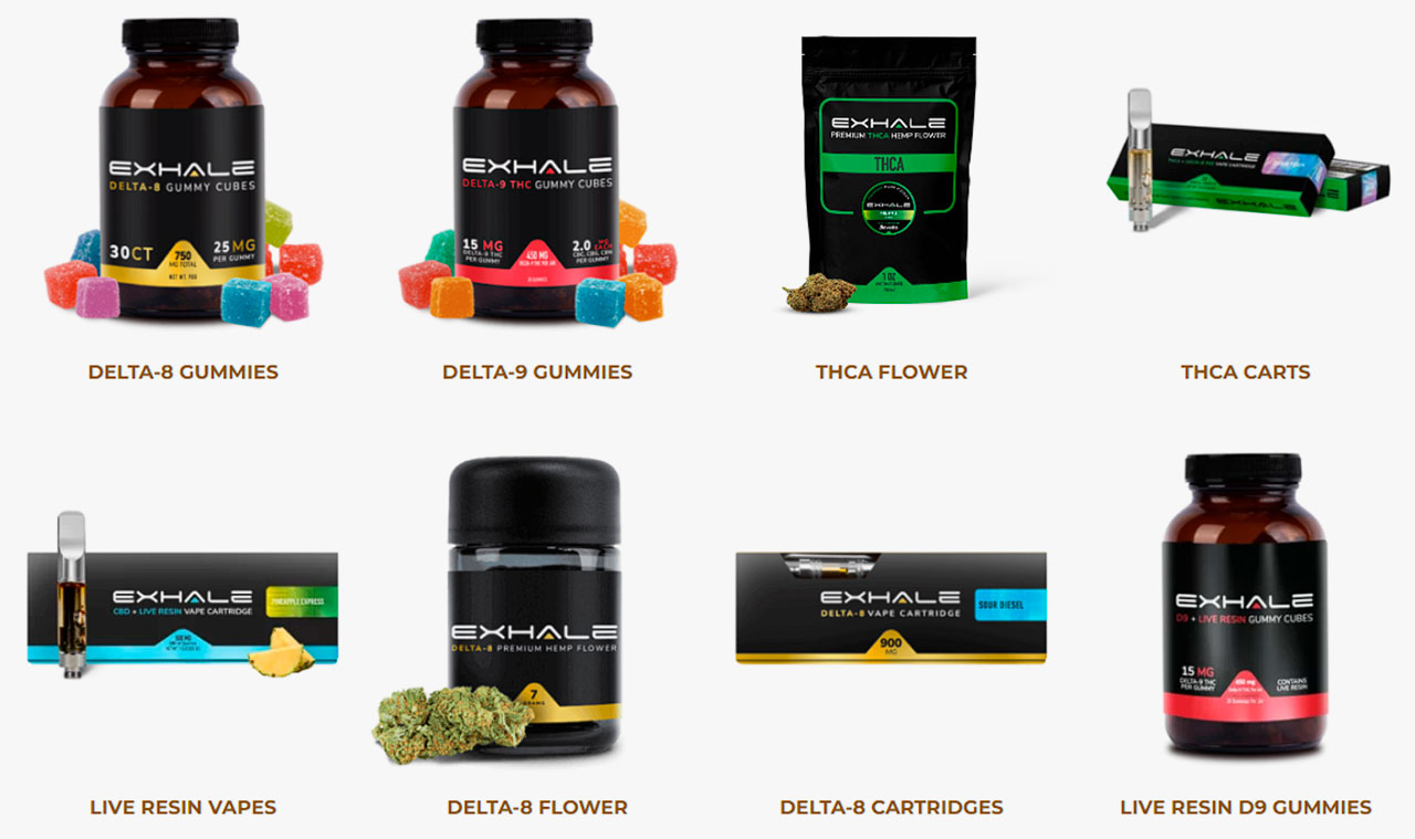 Exhale Wellness Products