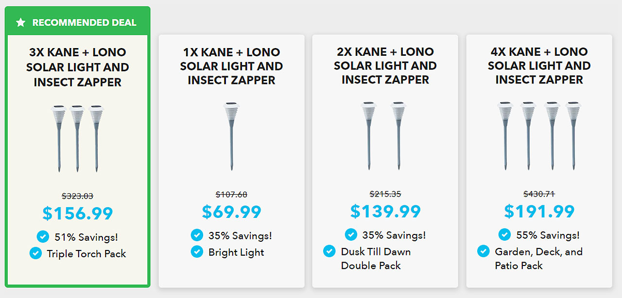 Kane Lono Pricing