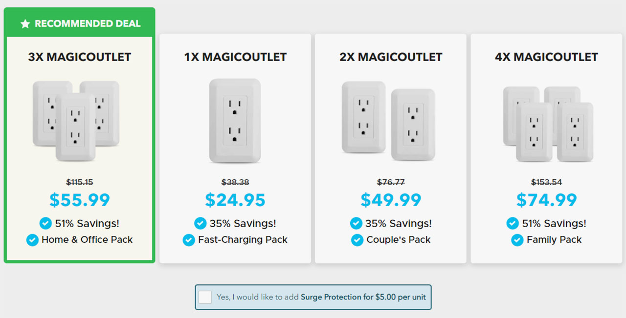MagicOutlet Pricing