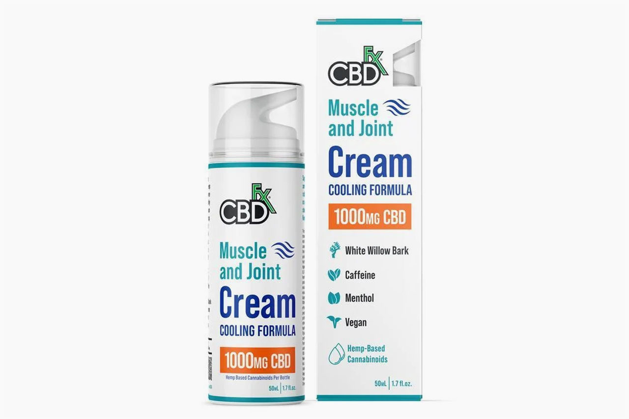 CBDfx CBD Cream for Muscle and Joint Cream