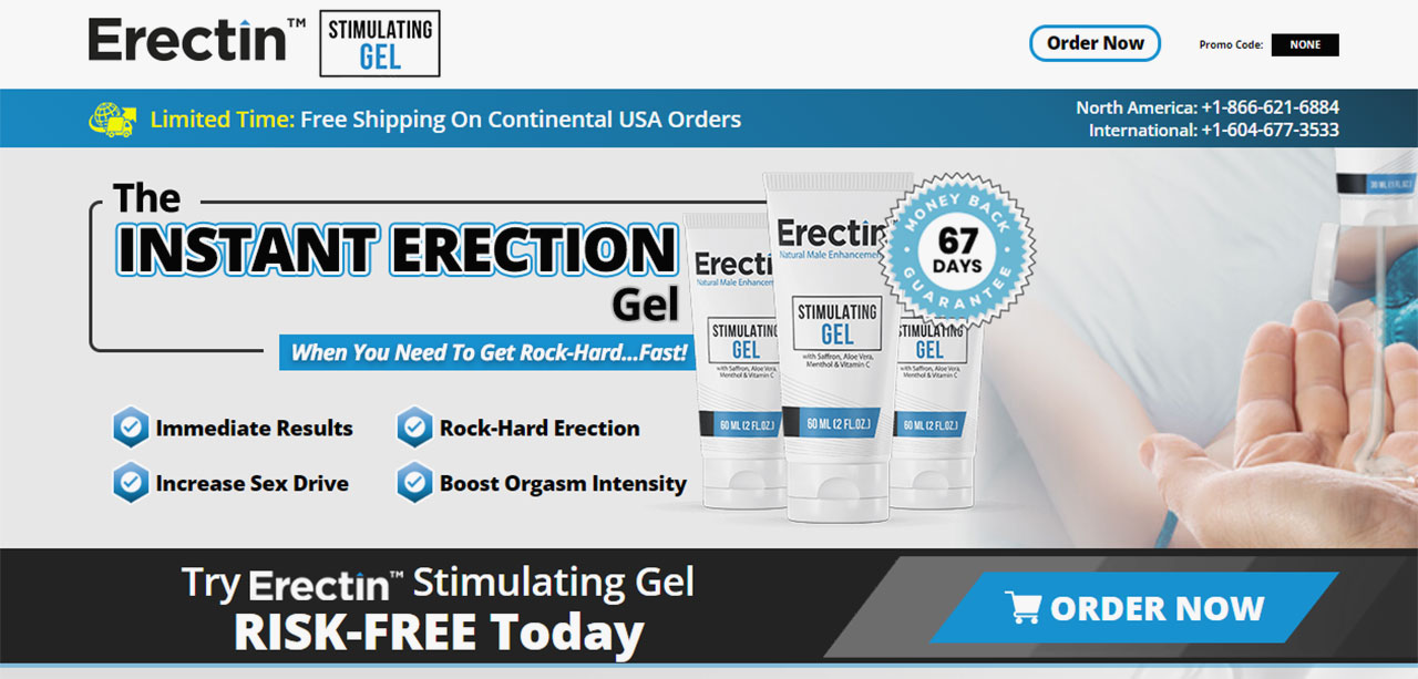 Erectin Stimulating Gel Reviews - Should You Buy Natural Instant ...