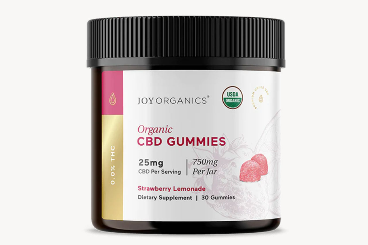 Joy Organics Organic CBD Gummies (THC Free)