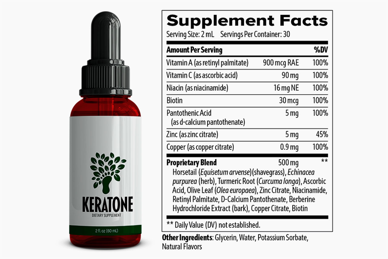 Keratone Supplement Facs