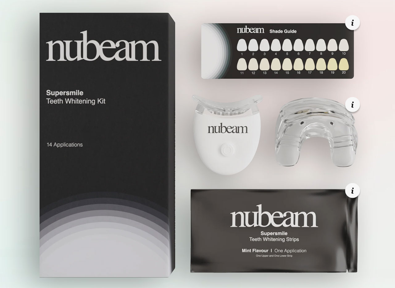 NuBeam Supersmile Teeth Whitening Kit